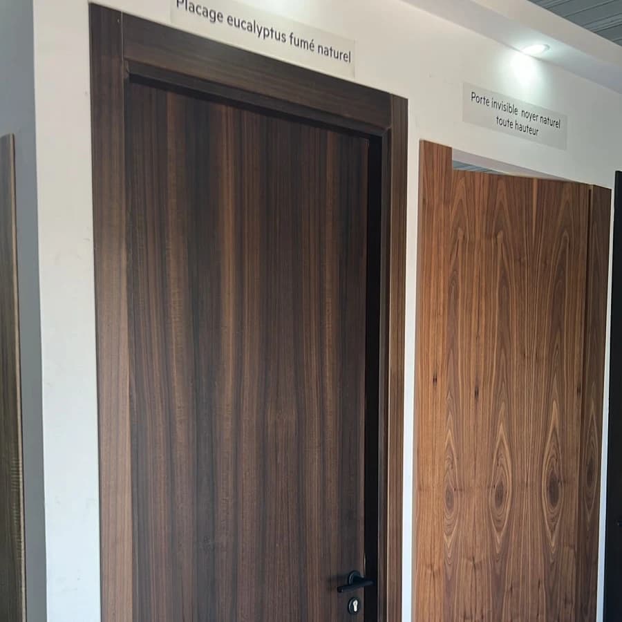 Porte en placage naturel  — image 2/3