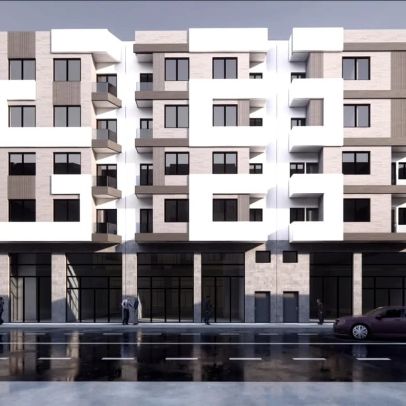 Groupement d’habitation ss/sol, rdc, r+4