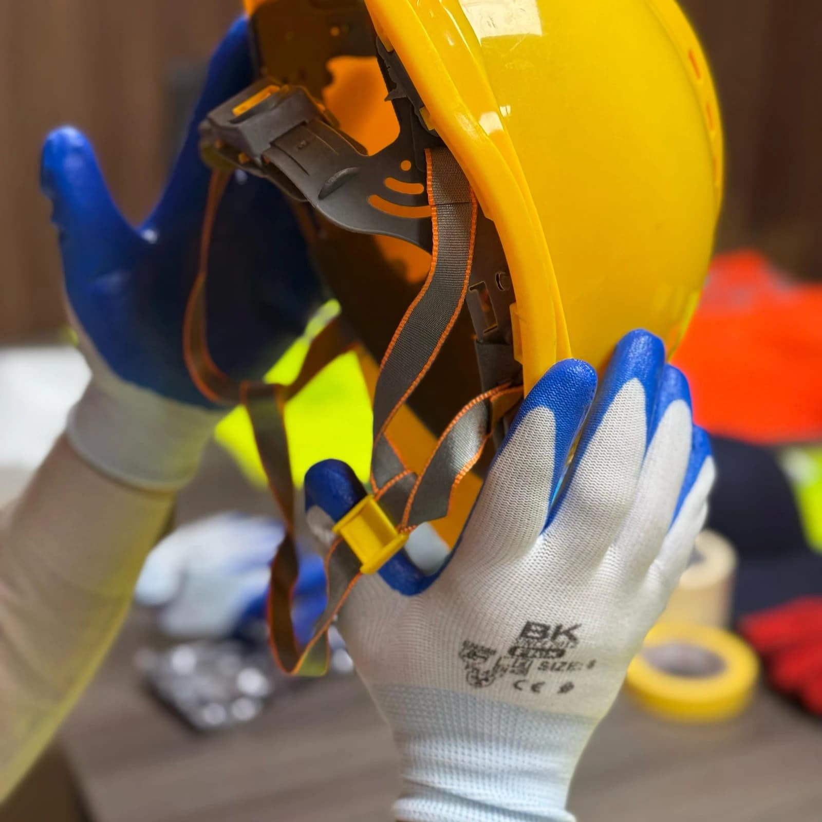 Gants Nitrile Anticoupure de protection 