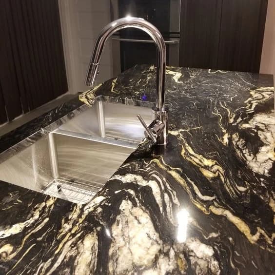 Granite Titanium gold 