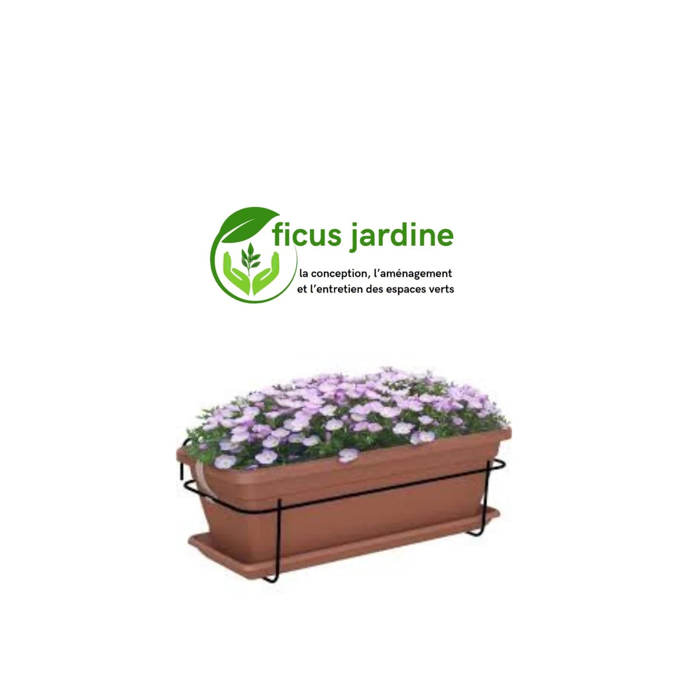 la décoration de pots de jardinage