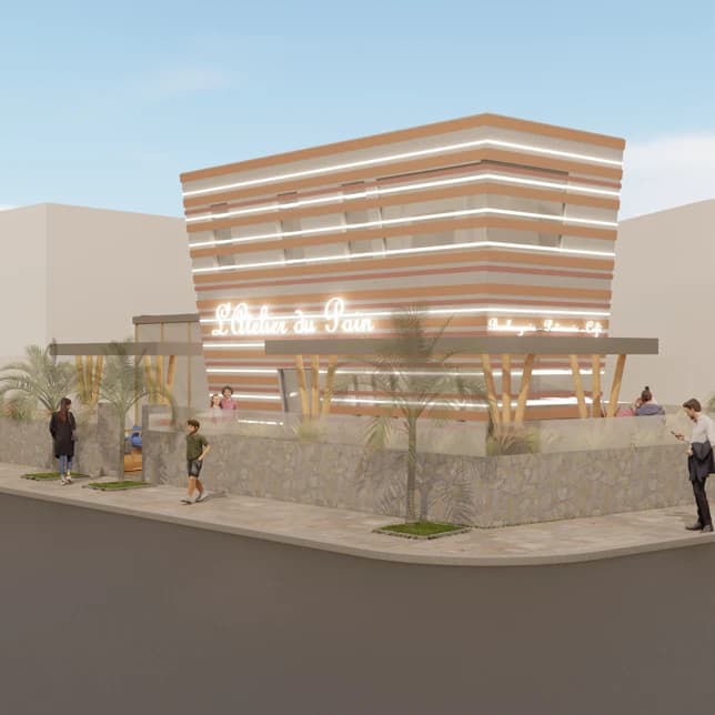 projet de façades café-restaurant villa — photo 4/4