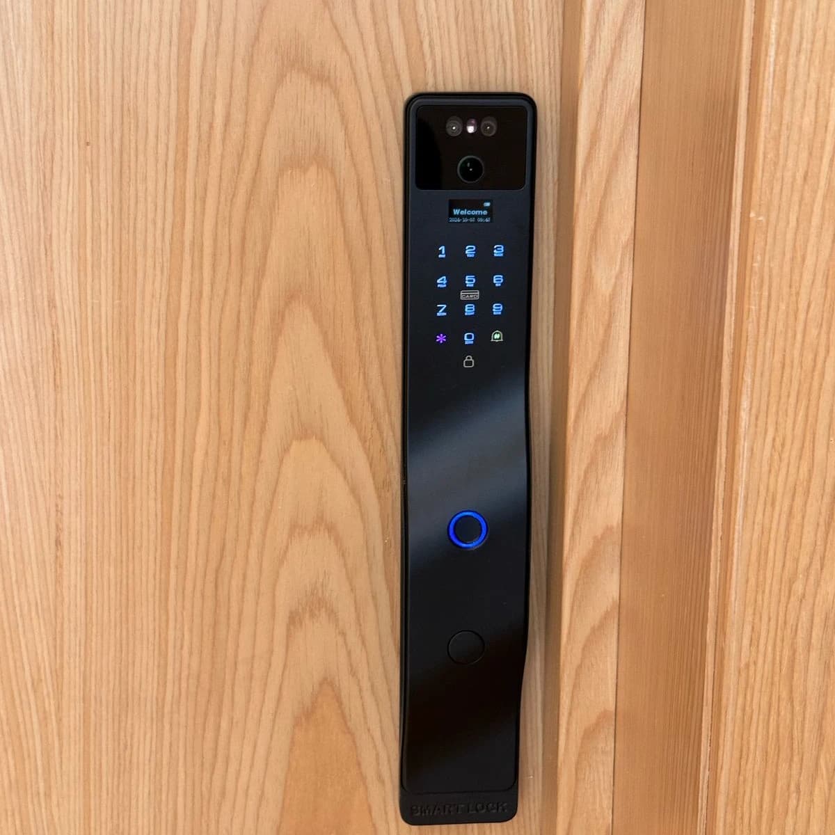 installation des poignie intelligent 