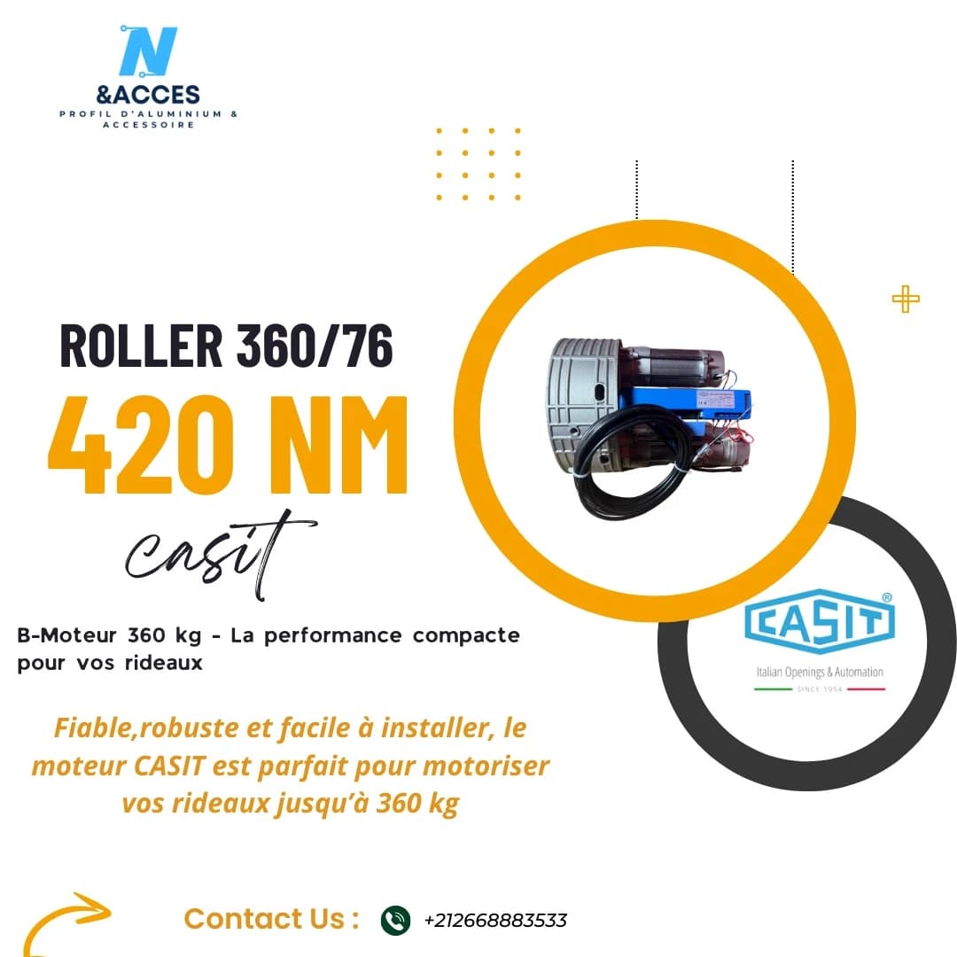 B-MOTEUR CASIT 420 NM TUBE 76