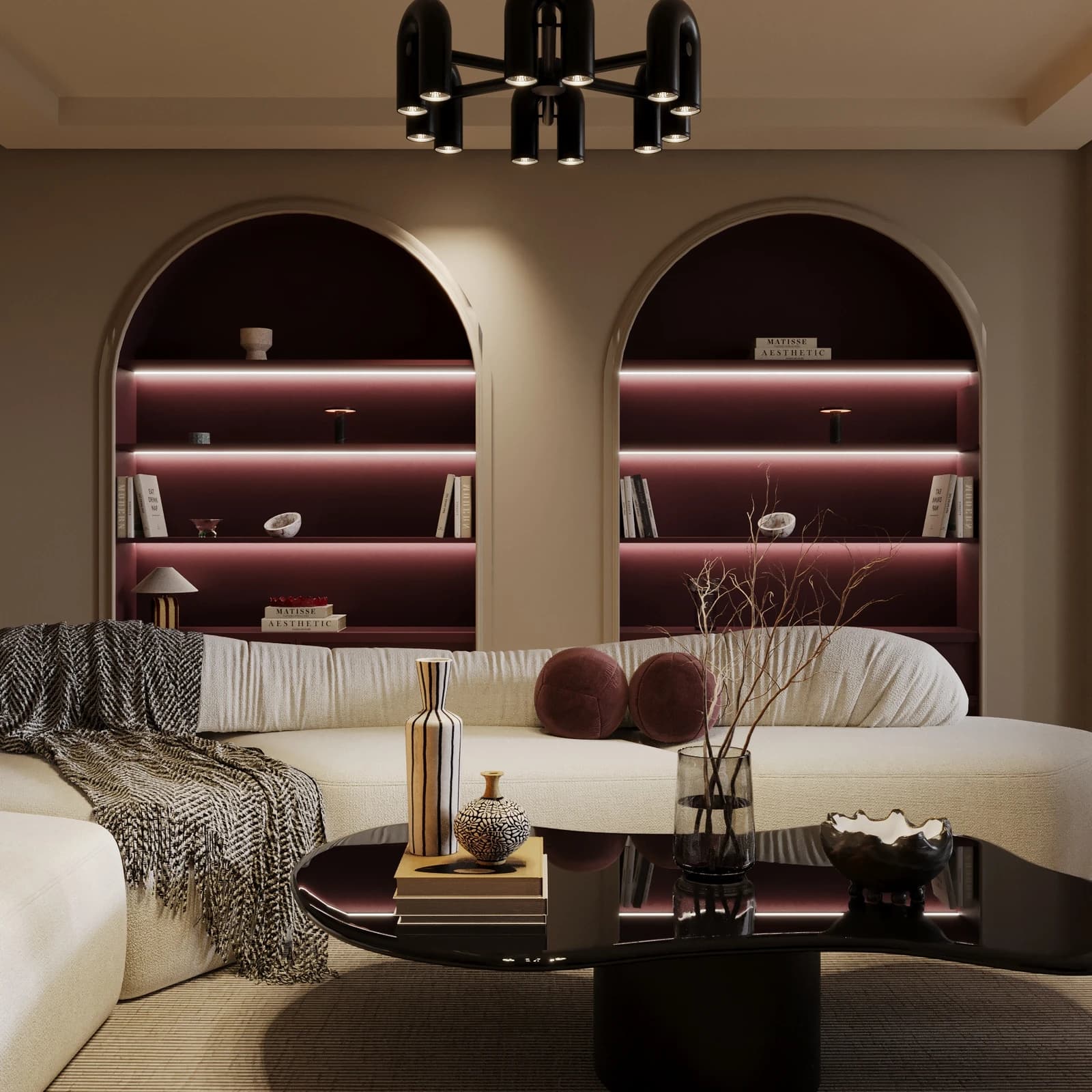 projet de conception appart bouskoura — photo 2/6