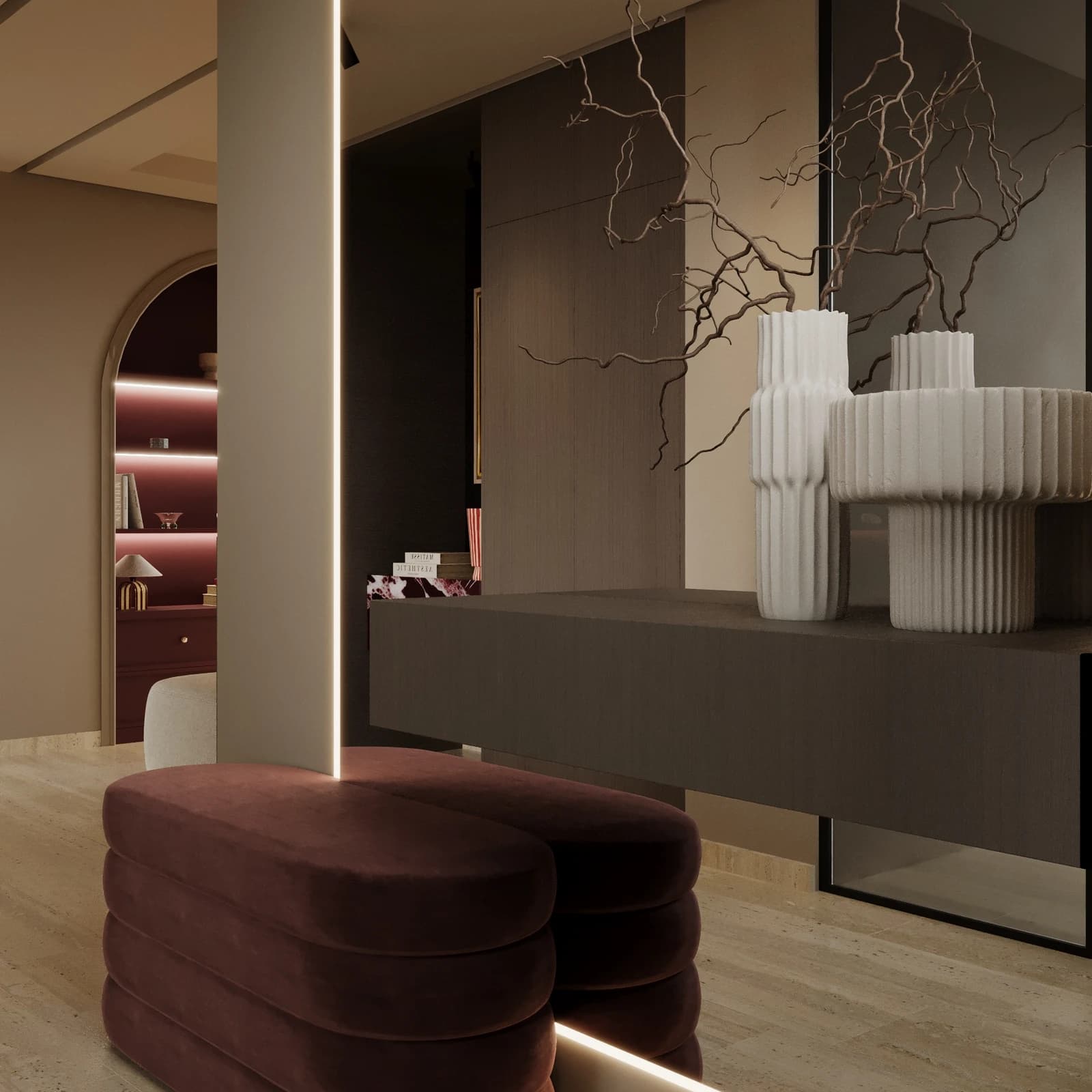 projet de conception appart bouskoura — photo 6/6