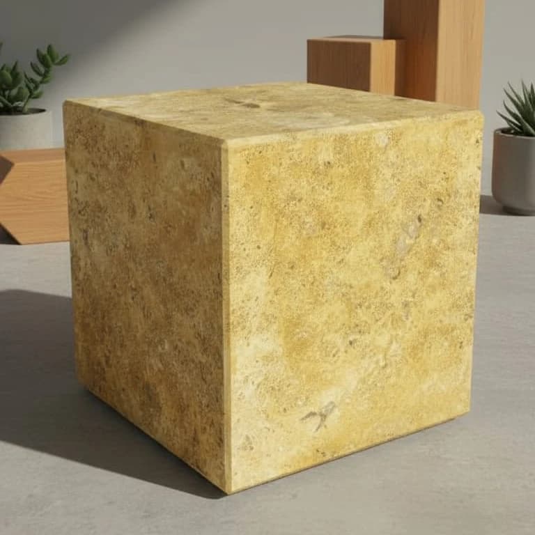 Cube en Marbre Naturel  — image 2/6