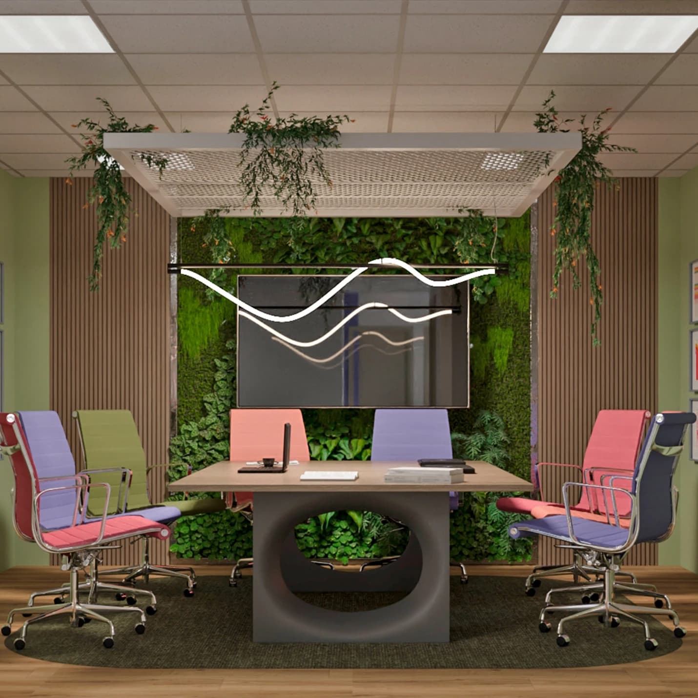 Aménagement de bureaux à Zenata — photo 2/3