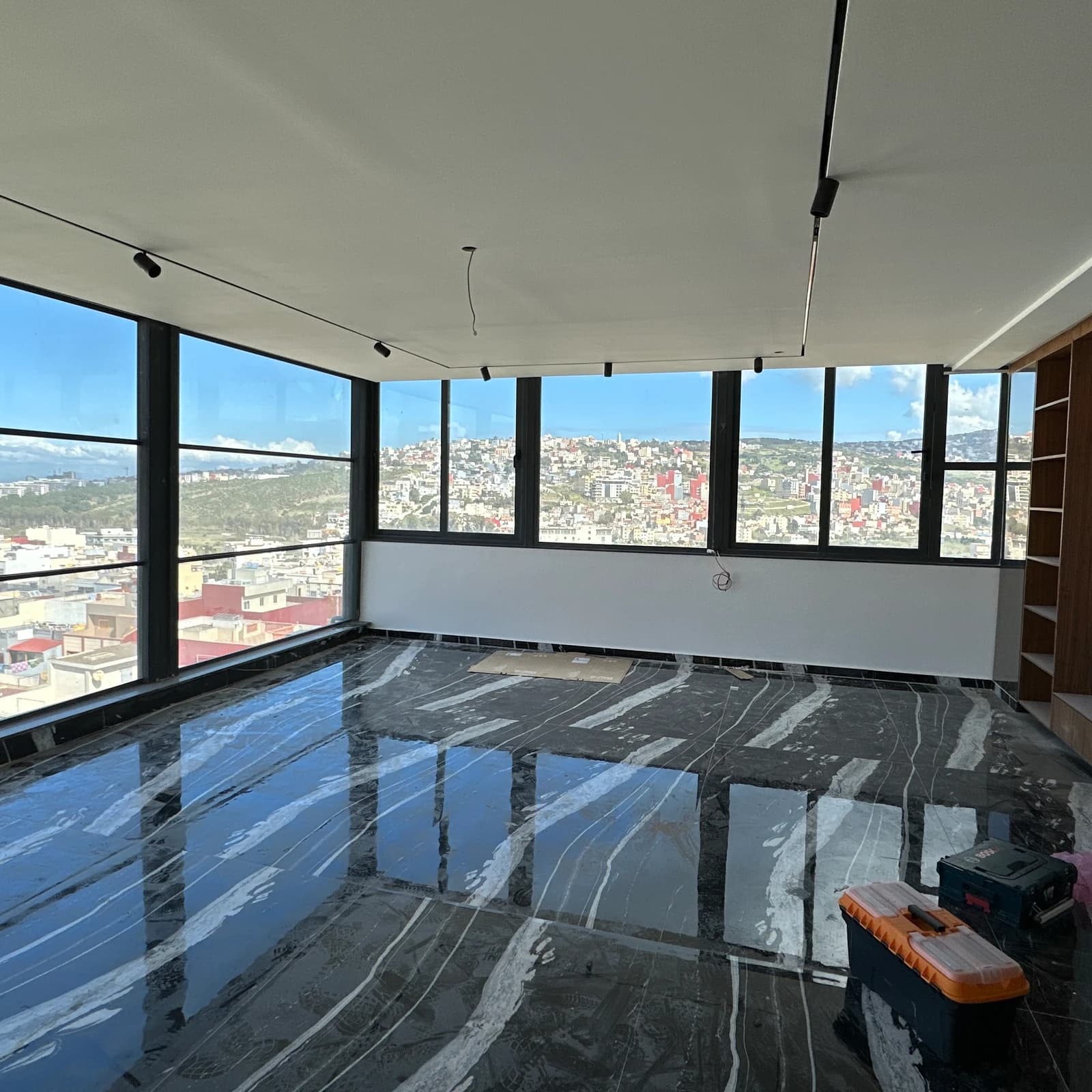 Rideaux moderne d’un appartement 