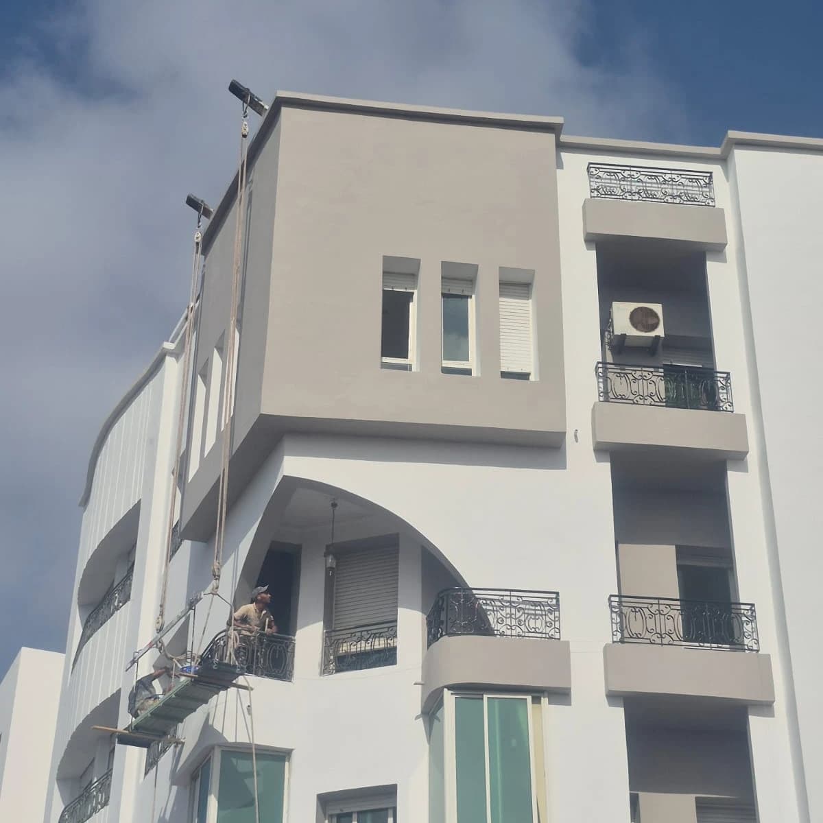 peinture exterieure de facade 