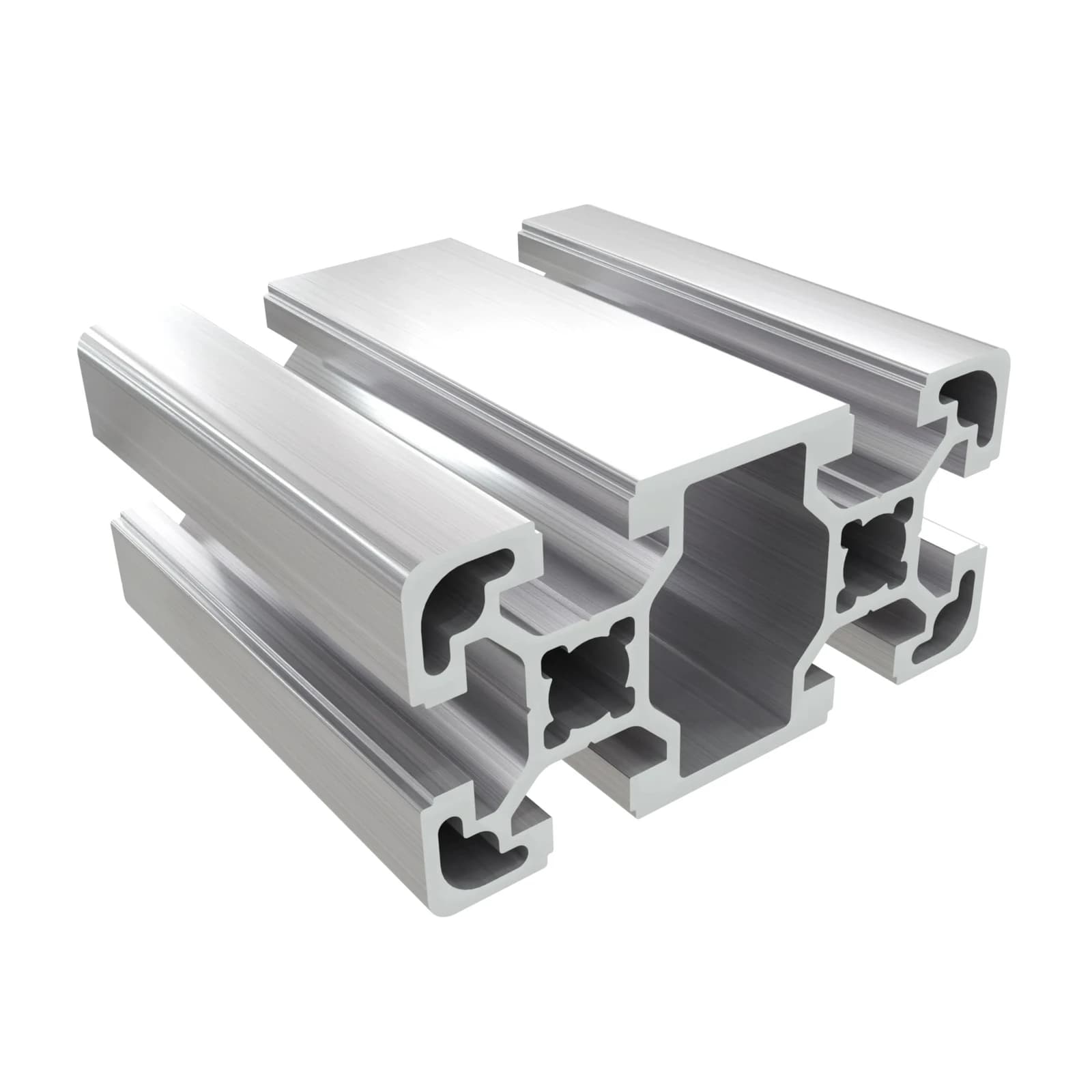 Profilé aluminium rectangulaire en T — image 3/5