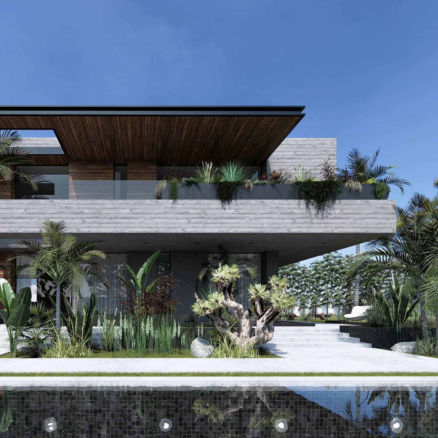 Construction Villa contemporaine