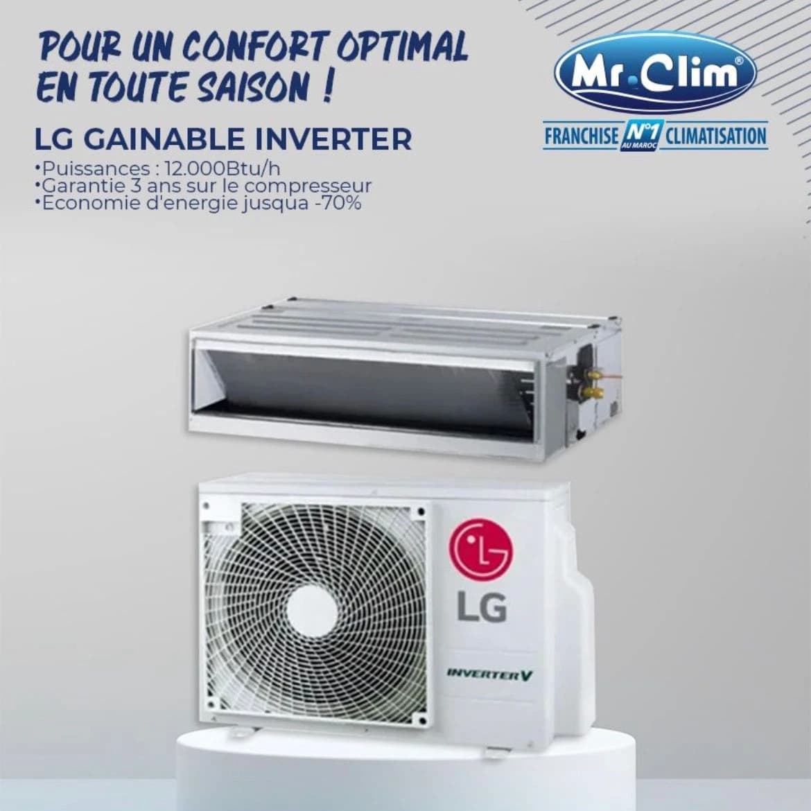 GAINABLE LG 12000 BTU INVERTER