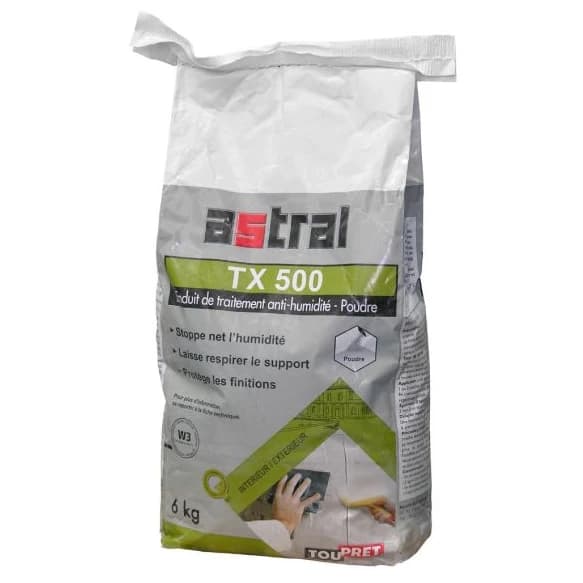 TX500 - Enduit d'humidité intérieur 6kg TX500 - Enduit d'humidité intérieur 6kg