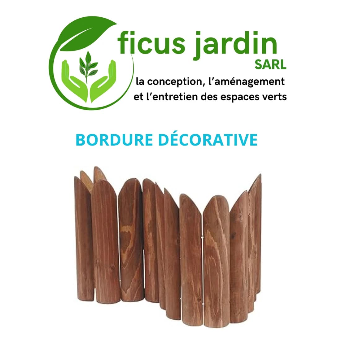 Les bordures en bois Les bordures en bois