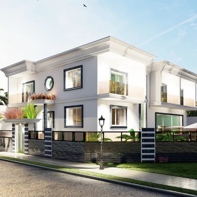 projet de villa style néoclassique projet de villa style néoclassique