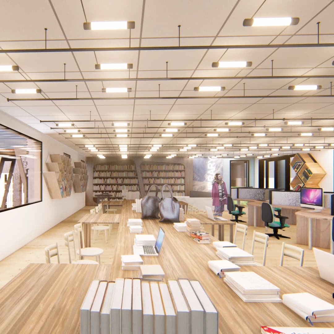 Aménagement d'intérieur d'un lycée collégial — photo 2/6 Aménagement d'intérieur d'un lycée collégial — photo 2/6