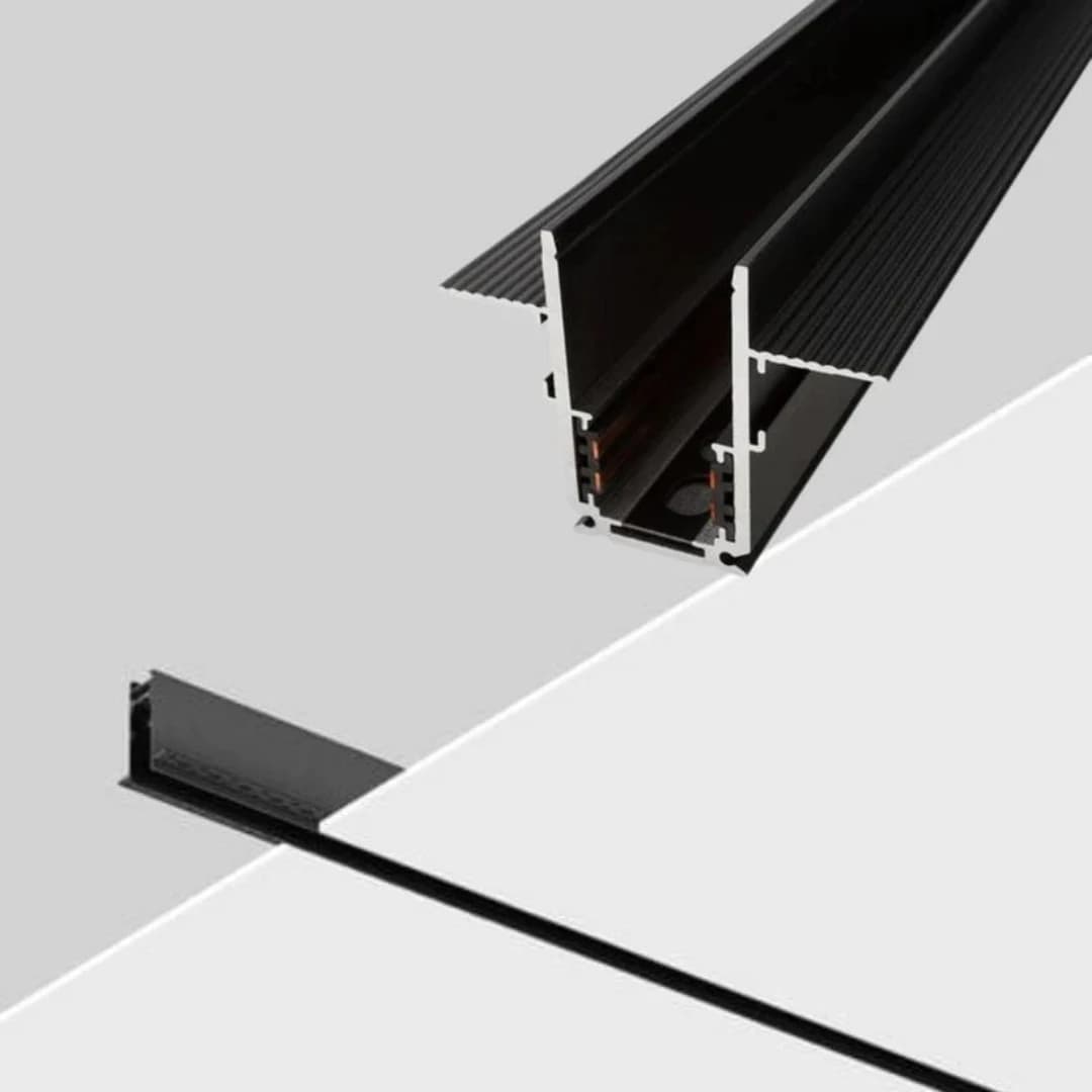 Rail Encastré Aluminium Magnétique Rail Encastré Aluminium Magnétique