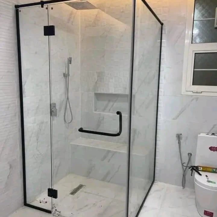 Cabine de douche en verre trempé Cabine de douche en verre trempé