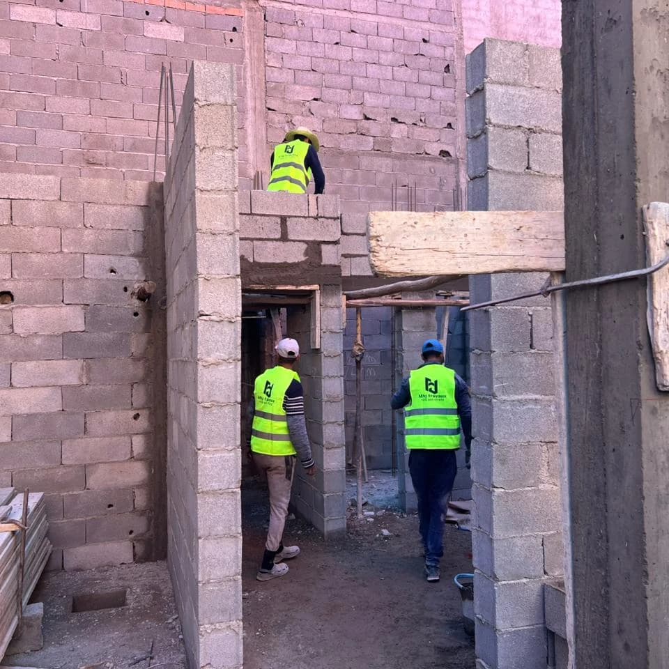 CONSTRUCTION D'UNE MAISON R+2 CONSTRUCTION D'UNE MAISON R+2