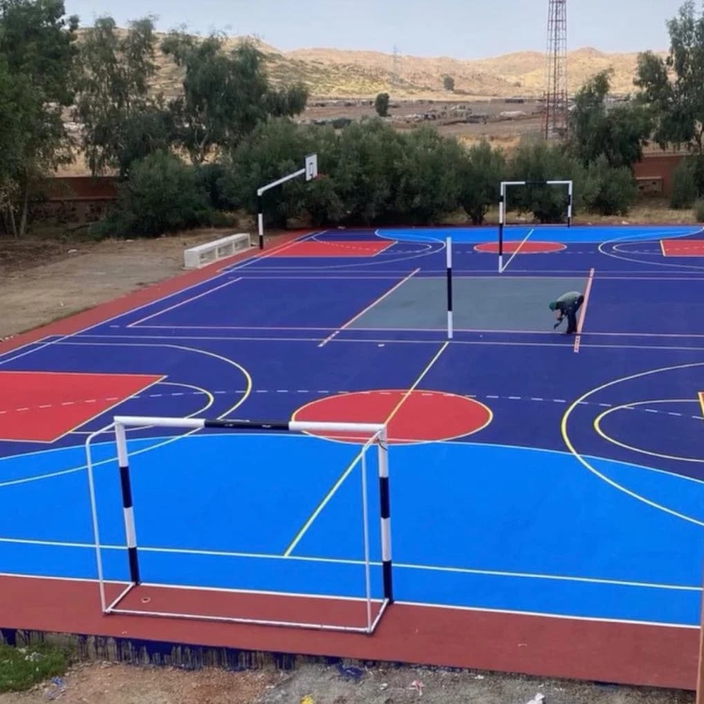terrain de basket terrain de basket
