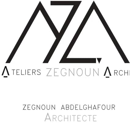 Logo Ateliers Zegnoun Archi Logo Ateliers Zegnoun Archi