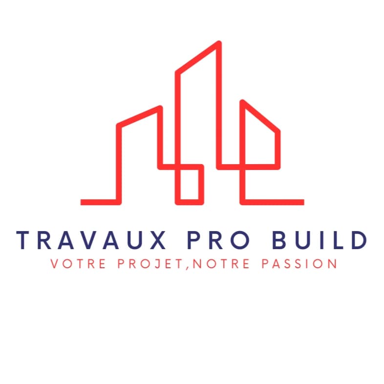 Logo Travauxpro build Logo Travauxpro build
