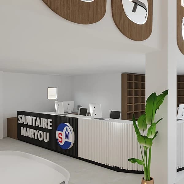 شعار SANITAIRE MARYOU شعار SANITAIRE MARYOU