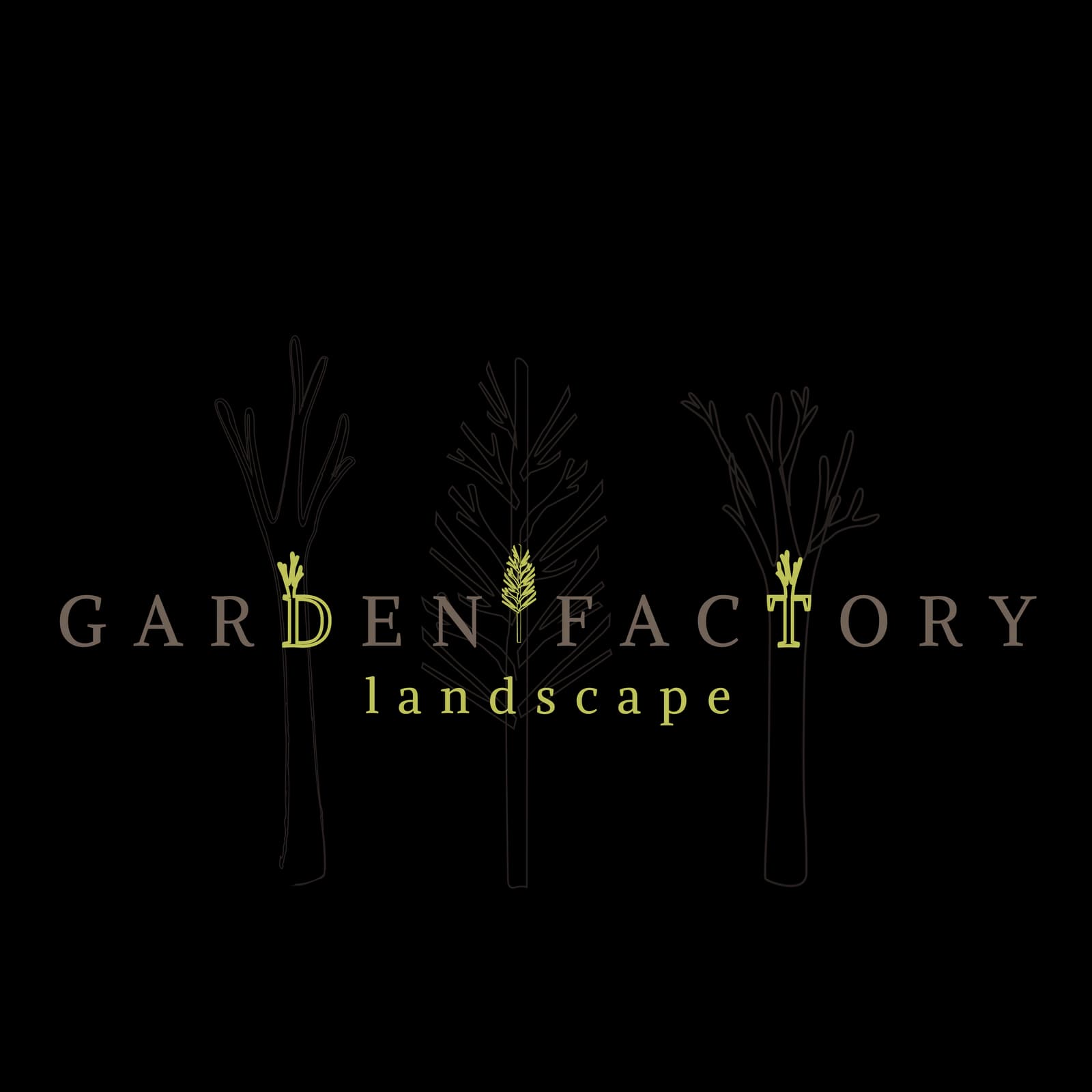 Logo Garden Factory Logo Garden Factory