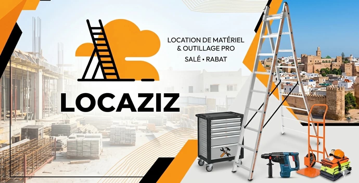 Photo de couverture de Locaziz - Location de matériel et outillage Photo de couverture de Locaziz - Location de matériel et outillage