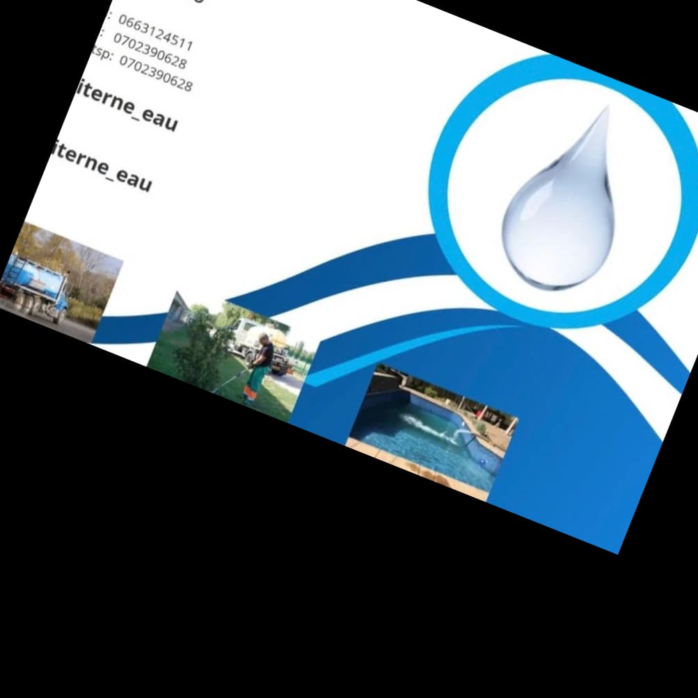 Logo citerne de eau Logo citerne de eau